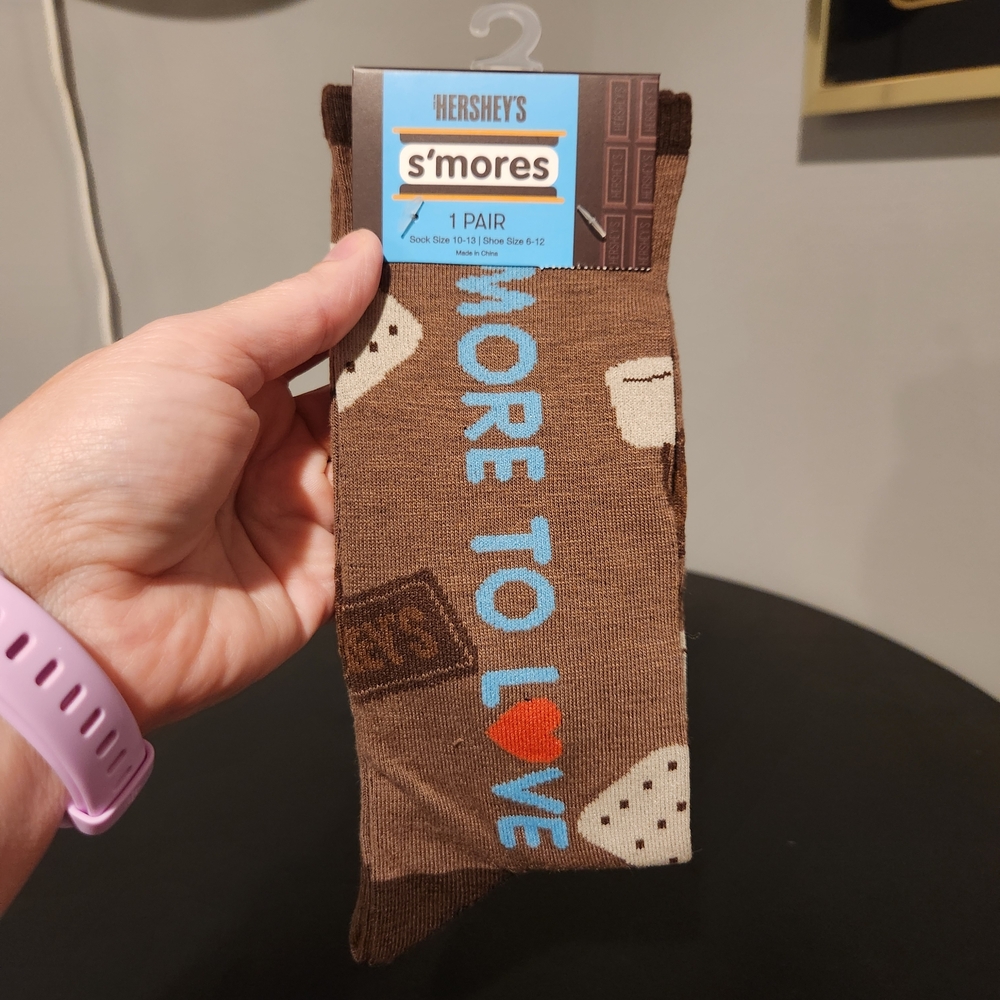 Hershey's S'mores Brown Socks